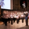 La la Banda Musicale del Corpo di Polizia municipale di Torino esegue gli inni nazionali