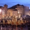 L'albero di Natale in piazzetta Reale