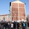 La Commemorazione presso la lapide dedicata agli Esuli Istriani, Fiumani e Dalmati in  Corso Cincinnato angolo via Pirano