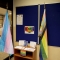 Inaugurazione della postazione con bandiere LGBTQ+ per la 'Giornata internazionale della visibilità delle persone Transgender