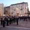 La Banda Musicale del Corpo di Polizia Municipale in piazza Carlo Alberto