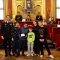 Il gruppo di studenti dell'Istituto Comprensivo Marconi - Antonelli premia il Nucleo Investigativo - Comando Provinciale di Torino dell'Arma dei Carabinieri. Ritira il premio il Tenente Colonnello Andrea Siazzu