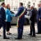 Le autorità accolgono la Presidente del Parlamento Europeo Roberta Metsola al Castello del Valentino