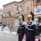 I Corazzieri del Presidente della Repubblica in piazza Carignano