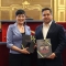 Maria Grazia Grippo e  l’ambasciatore Jorgue Luis Cepero Aguilar