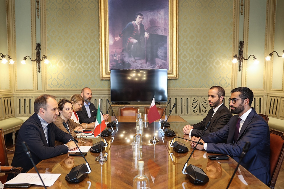 Relazioni internazionali: la Città di Torino incontra la delegazione diplomatica del Qatar