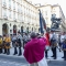 Il corteo giunge in piazza Palazzo di Città