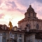 L'accensione del Farò in piazza Castello durante la vigilia di San Giovanni