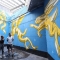 Mach 505 e Betty Amicucci – Una delle nuove opere realizzate a quattro mani per Underground Signs – Painting Below the City nel parcheggio GTT di piazzale Valdo Fusi.
