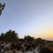Il pubblico riunito al Parco della Rimembranza per assistere all’eclissi parziale di Sole del 12 agosto