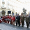 Piazza Palazzo di Città: Guardia d’Onore del Gruppo Storico Pietro Micca al Palazzo di Città e onori al monumento al Principe Eugenio