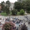 La piazzetta della scuola Tommaseo intitolata a Fiorenzo Alfieri