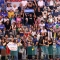 I tifosi sugli spalti del Palavela