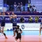 Un momento del quarto di finale tra Slovenia e Belgio della CEV EuroVolley 2026, andato in scena al Palavela di Torino