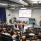 Un momento della conferenza stampa di presentazione del nuovo Day Hospital Pediatrico Multispecialistico dell'Ospedale Infantile Regina Margherita