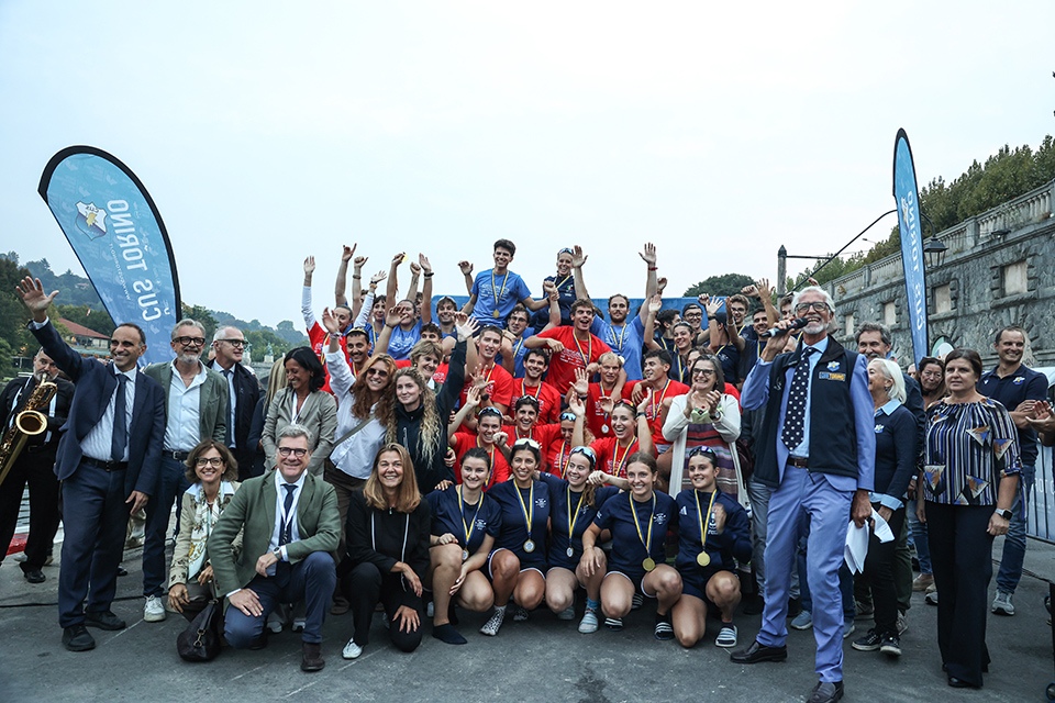 XXVIII Rowing Regatta: tripletta per UniTo, che vince le gare femminile, maschile e docenti