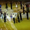 Tutti gli atleti di Torino2010 sul ghiaccio del Palavela
