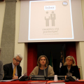 Un momento della conferenza stampa