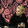 Patrizia Sandretto Re Rebudengo e Sarah Cosulich Canarutto, direttore artistico di Artissima