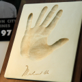 Il palmo della mano di Muhammad Alì