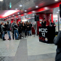 11 novembre - I dj di Piemonte Groove alla stazione metro del Lingotto