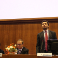 L\'intervento dell\'Assessore Stefano Gallo durante la cerimonia di inaugurazione