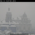 Dalle webcam: Chiesa di San Lorenzo e Chiesa della Santissima Trinità