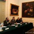 Un momento della conferenza stampa
