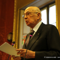 Il Presidente della Repubblica Giorgio Napolitano