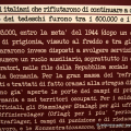I militari che rifiutarono di continuare a combattere a fianco dei tedeschi