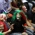 Tifosi sugli spalti del Palavela
