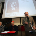 Un momento della conferenza stampa
