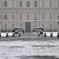 Castore e Polluce in piazza Castello