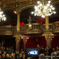 Un momento della cerimonia in Sala Rossa