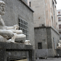Il Po e la Dora, piazza CLN