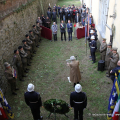 Un momento della cerimonia alla caserma La Marmora di via Asti 22