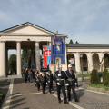 Il corteo al cimitero Monumentale