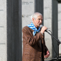Le parole di Ferruccio Maruffi concludono la cerimonia al Cimitero Monumentale