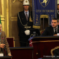 La cerimonia nella Sala Rossa di Palazzo Civico