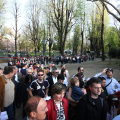 Al Rondò Rivella i primi pellegrini dell\'Ostensione 2010