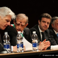 Il ministro per i Beni e le Attività Culturali Massimo Bray, il Sindaco Piero Fassino e il governatore della Regione Piemonte, Roberto Cota