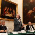 Un momento della conferenza stampa