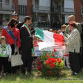 Lo scoprimento della targa