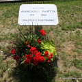 La targa dedicata a Giancarlo Pajetta