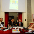 Un momento della conferenza stampa