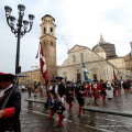 Il corteo in piazza San Giovanni