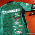 La maglia autografata dell\'Asd Pattinatori San Mauro Campioni d\'Italia 2013 di pattinaggio a rotelle su pista