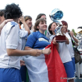 Le ragazze dell\'Italia, vincitrici del torneo femminile