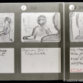 Storyboard di Martin Scorsese - Taxi Driver, 1976