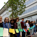 Gli alunni della Scuola Media Spinelli e le poesie sugli alberi